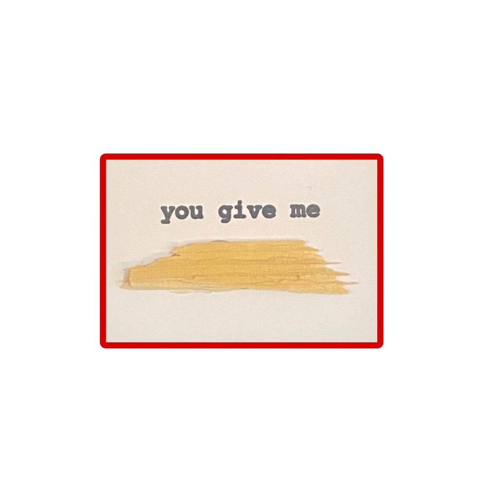 🌹Valentine’s day you give me wood card
